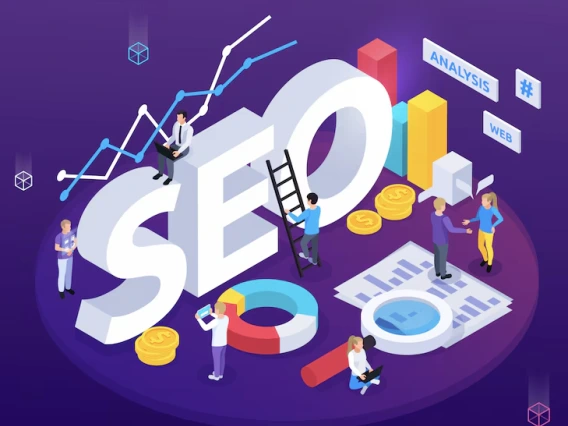 Decorative image depicting SEO