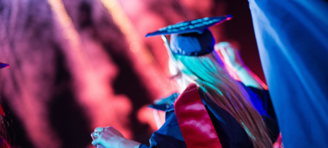 Graduating seniors at University of Arizona Commencement 