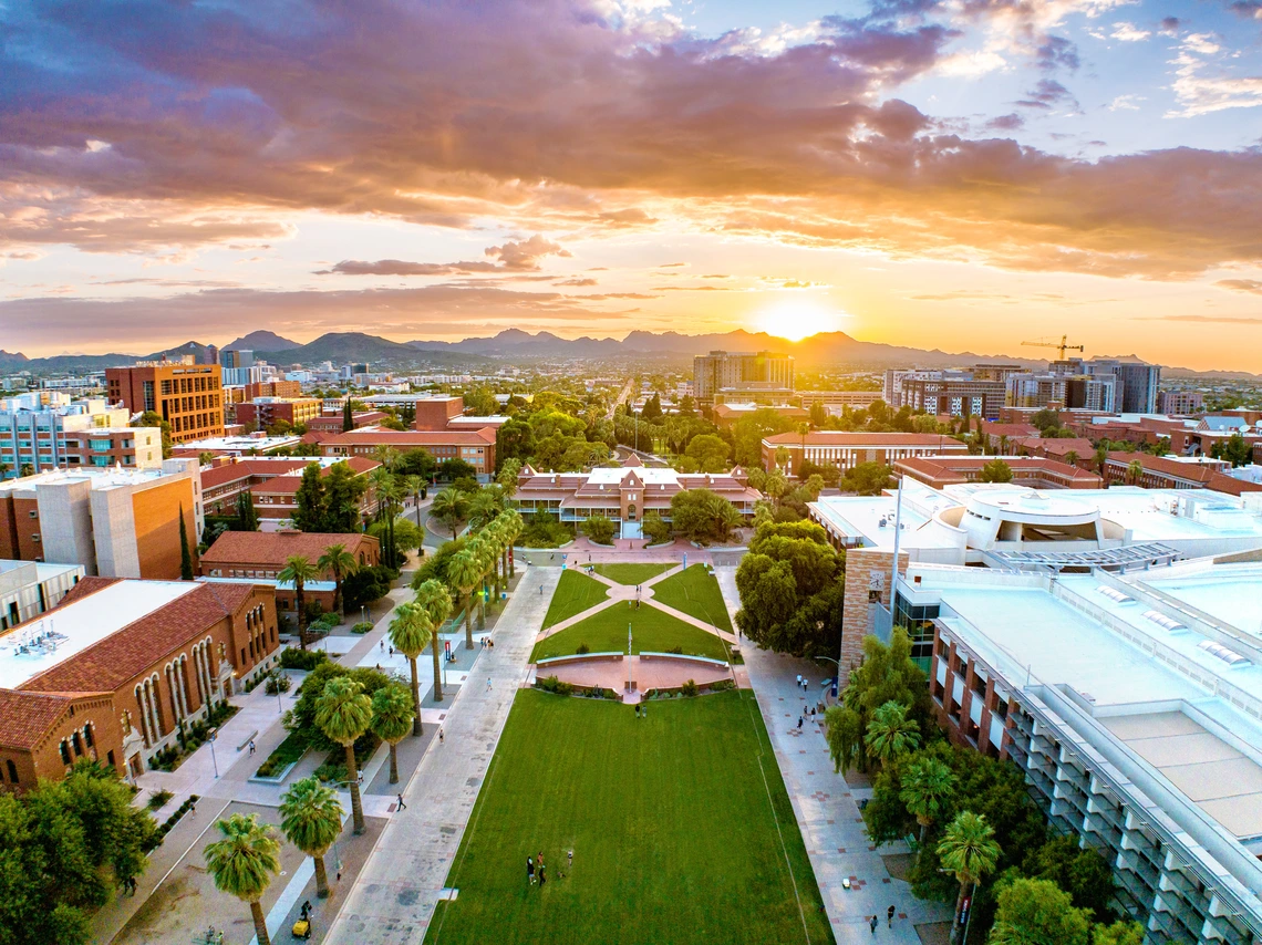 The University of Arizona drone