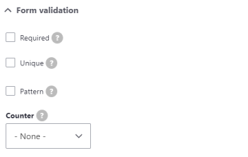 webform form validation